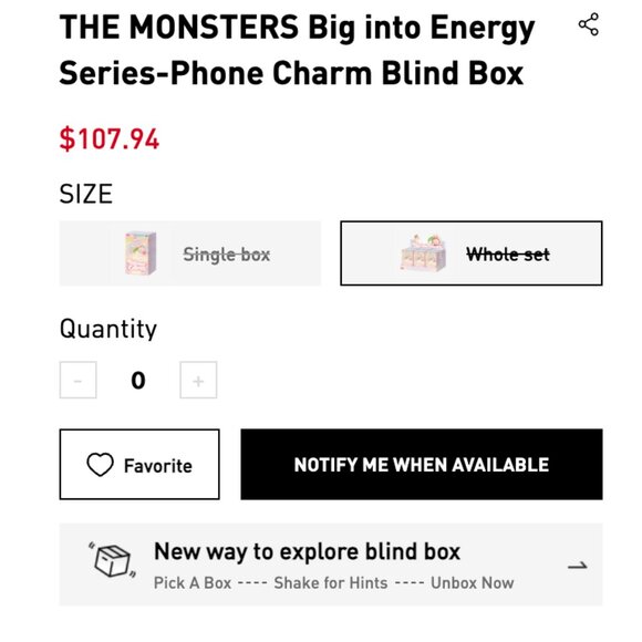 Pop Mart Labubu Big into Energy Series PHONE CHARM – Sealed 6 Pack - Picture 9 of 9